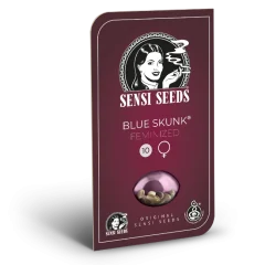 Blue Skunk Feminized (Sensi Seeds) – Herstellerverpackung