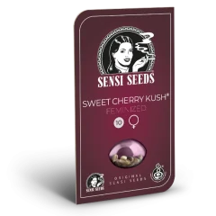 Sweet Cherry Kush Feminized (Sensi Seeds) – Herstellerverpackung