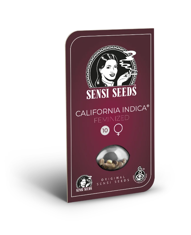 California Indica Feminized (Sensi Seeds) – Produktbild des Herstellers