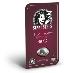 Silver Haze Feminized (Sensi Seeds) – Herstellerverpackung