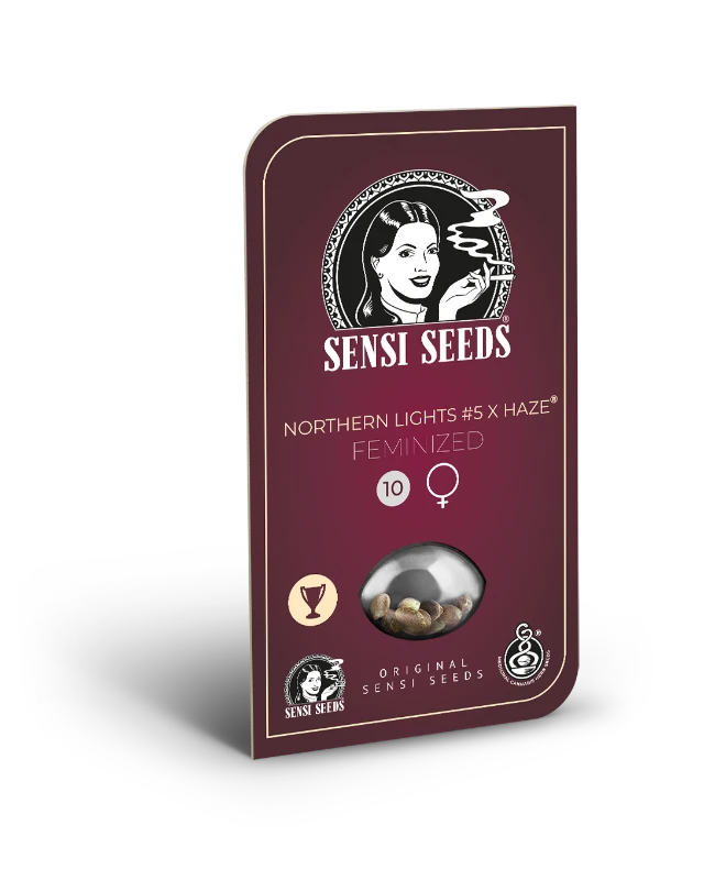 Northern Lights #5 x Haze Feminized (Sensi Seeds) – Produktbild des Herstellers