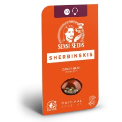 Candy Hash Feminized (Sensi Seeds) – Herstellerverpackung