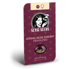 Atomic Blue Dream Feminized (Sensi Seeds) – Herstellerverpackung