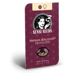 Papaya Jealousy Feminized (Sensi Seeds) – Herstellerverpackung