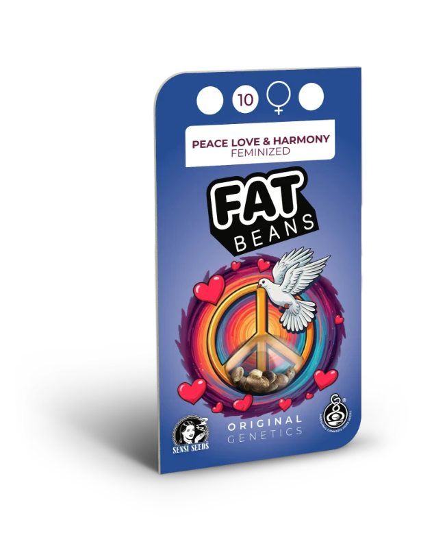 Peace Love & Harmony Feminized (Sensi Seeds) – Produktbild des Herstellers