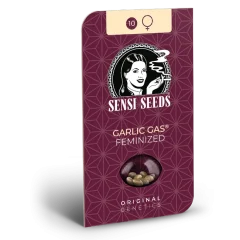 Garlic Gas Feminized (Sensi Seeds) – Herstellerverpackung
