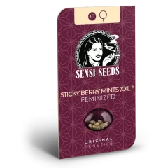 Sticky Berry Mints XXL Feminized (Sensi Seeds) – Herstellerverpackung