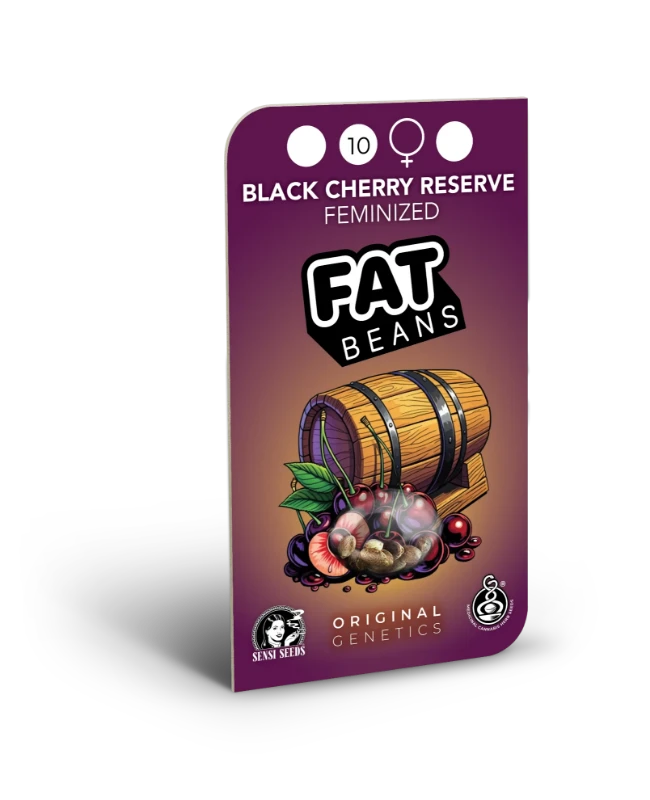 Black Cherry Reserve Feminized (Sensi Seeds) – Produktbild des Herstellers
