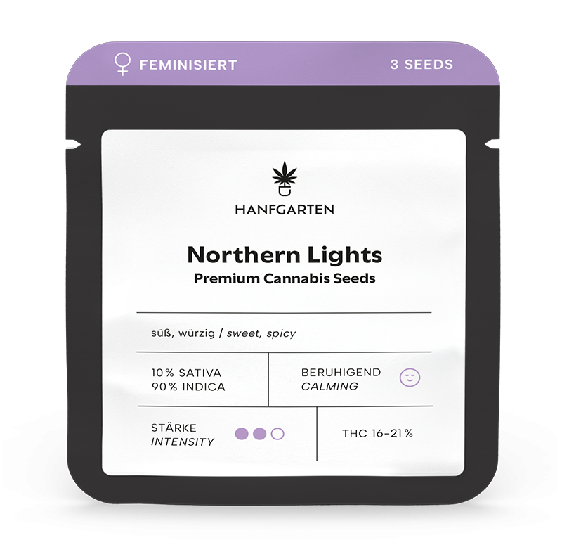 Northern Lights Feminisiert (Hanfgarten) – offizielles Produktbild