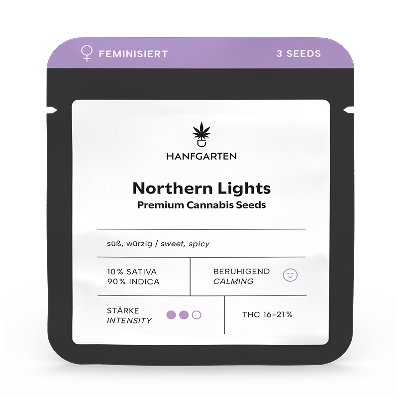 Northern Lights Feminisiert (Hanfgarten) – offizielles Produktbild