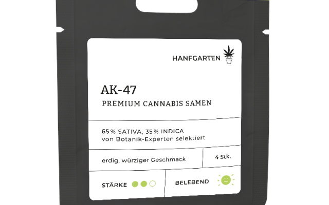 AK 47 Automatic (Hanfgarten) – offizielles Produktbild