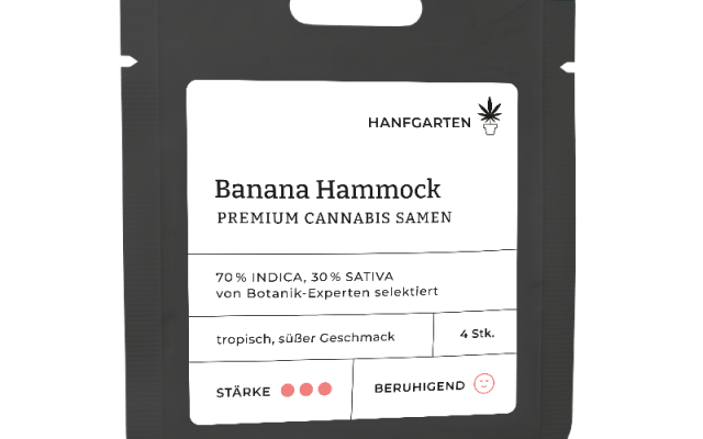 Banana Hammock Feminisiert (Hanfgarten) – offizielles Produktbild