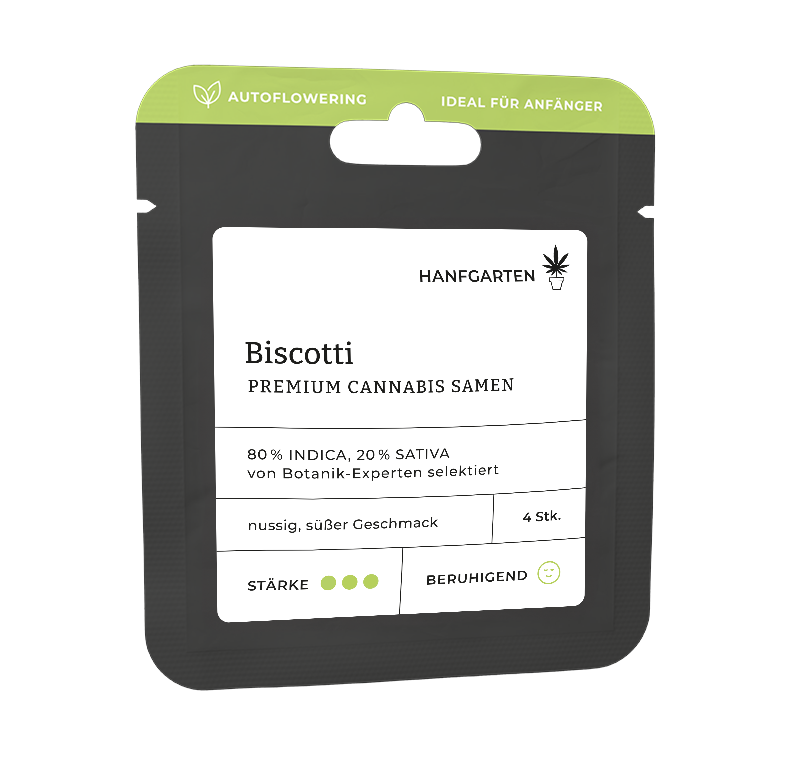 Biscotti Automatic (Hanfgarten) – offizielles Produktbild