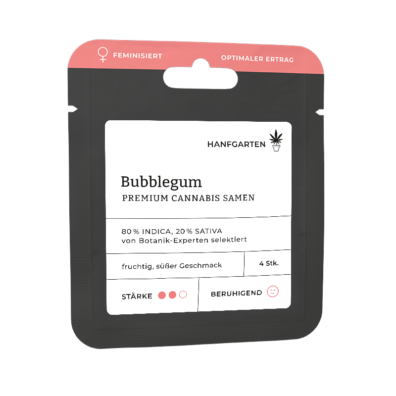 Bubblegum Feminisiert (Hanfgarten) – offizielles Produktbild
