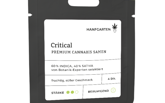 Critical Automatic (Hanfgarten) – offizielles Produktbild