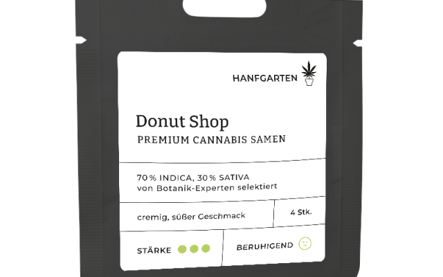 Donut Shop Automatic (Hanfgarten) – offizielles Produktbild