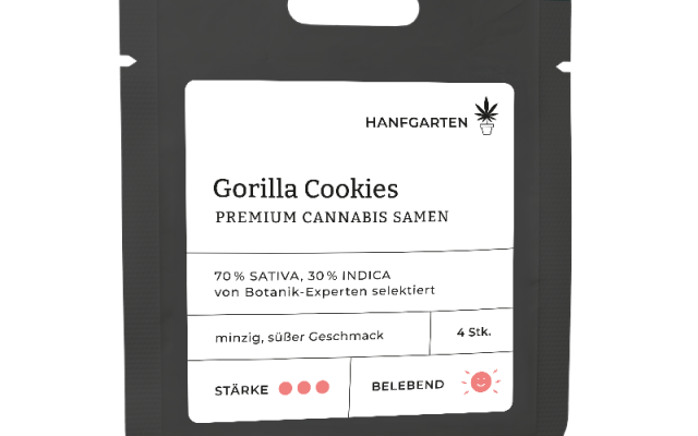 Gorilla Cookies Feminisiert (Hanfgarten) – offizielles Produktbild