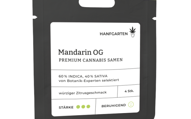 Mandarin OG Automatic (Hanfgarten) – offizielles Produktbild