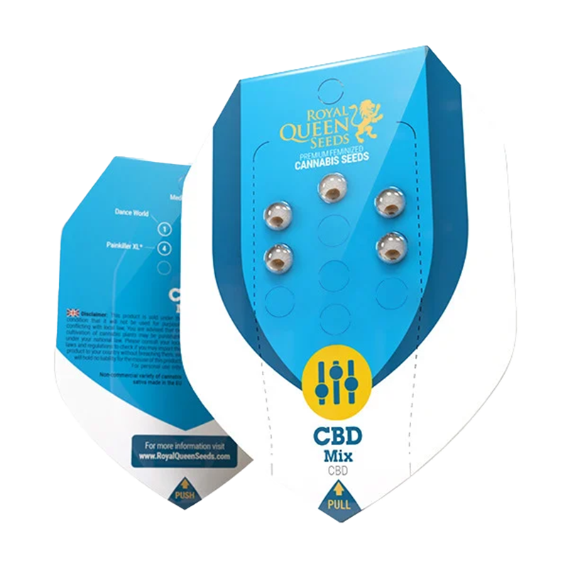 CBD Mix Feminisiert (Royal Queen Seeds) – offizielles Produktbild