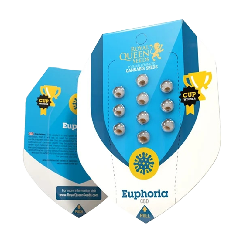 Euphoria CBD Feminisiert (Royal Queen Seeds) – offizielles Produktbild