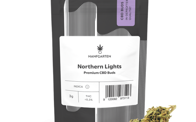 Northern Lights CBD Blüten – Produktabbildung des Herstellers