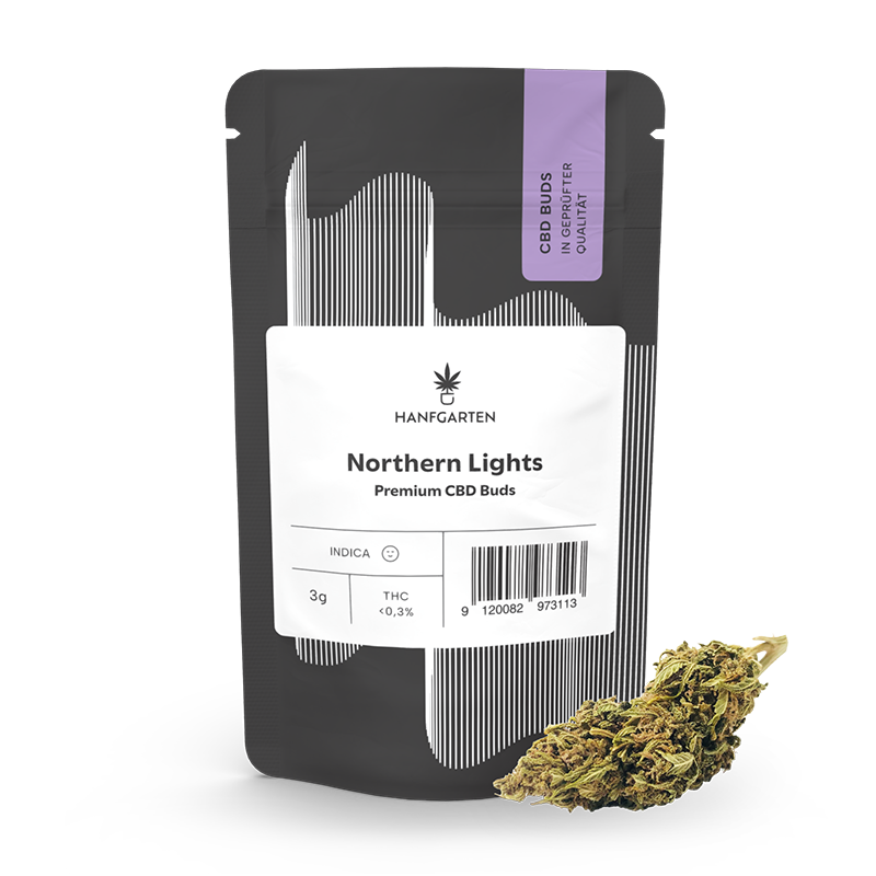 Northern Lights CBD Blüten – Produktabbildung des Herstellers