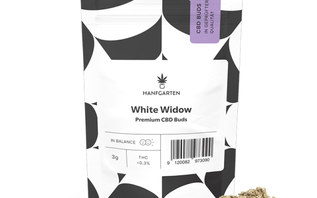 White Widow CBD Blüten – Produktabbildung des Herstellers