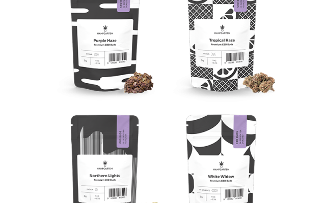 Fantastic 4 CBD Blüten Set – Produktabbildung des Herstellers