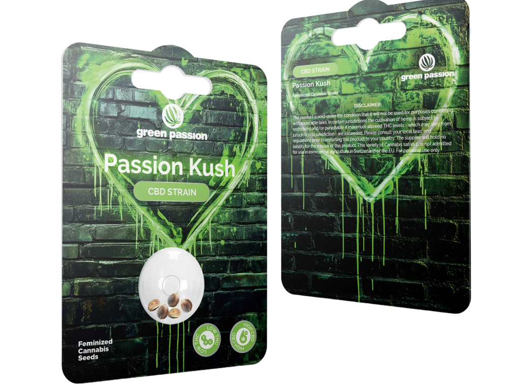 Passion Kush - CBD Hanfsamen (feminisiert) – Produktabbildung des Herstellers
